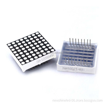 Factory Quality 8x8 Red LED Matrix Display 32x32mm LED Dot Matrix RGB Display for Advertising